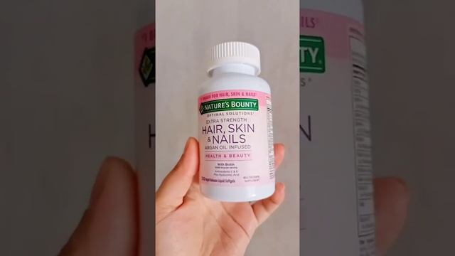 nature bounty hair, skin and nails #shorts смотреть онлайн