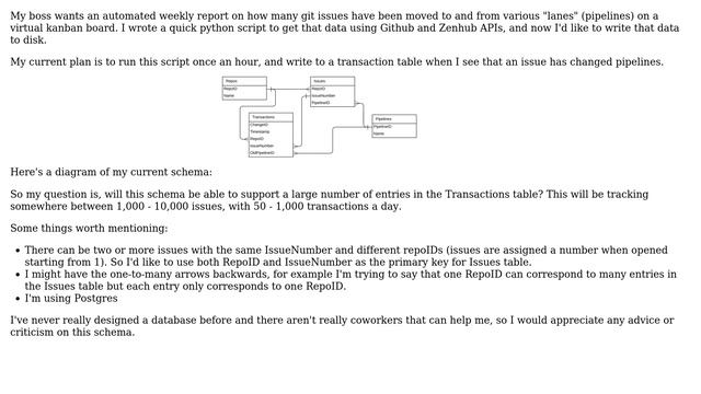 Software Engineering: Is my database schema going to work? Tracking git issues смотреть онлайн