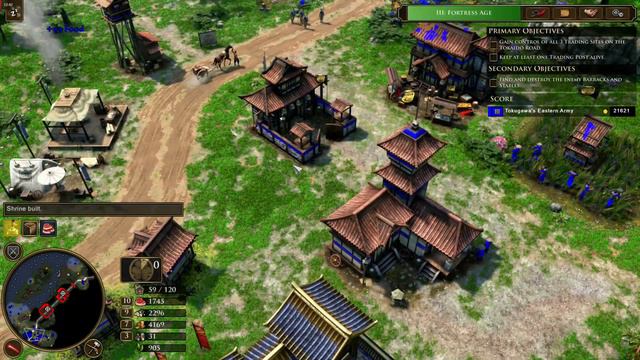 Age of Empires III Asian Dynasties : DE Walkthrough Gameplay Act I: Japan - 3 Clearing the Road смотреть онлайн