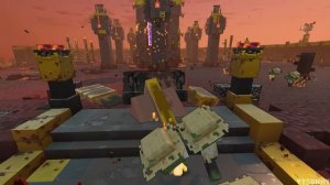 Minecraft Legends - ALL BOSSES + ENDING