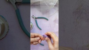 Цветы из проволоки для заливки смолой витраль🌸