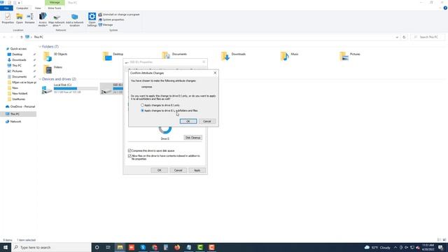 How to increase storage capacity by compress storage drive in Windows 10? | Windows 10 Tutorial смотреть онлайн