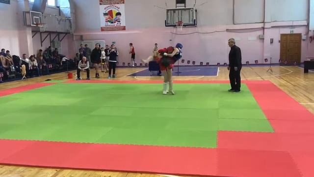 Слепенков Дмитрий, Соревнования Город Пермь 2017 год Ушу Саньда 1 раунд смотреть онлайн