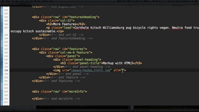 16 Пишем секцию функциональных колонок смотреть онлайн