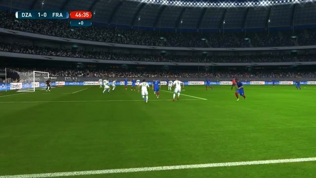 Algérie vs France PES 2017 Difficulté Superstar Gameplay PC смотреть онлайн