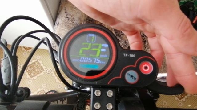 Настройки бортового компьютера для электросамоката Kugoo