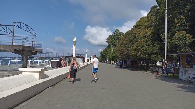 Внимание!!! Набережная Сухума. За что штрафы???!!! Абхазия 2023. смотреть онлайн