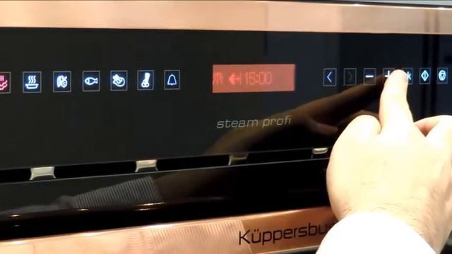 Kuppersbusch EDG65500 Steamer Demonstration