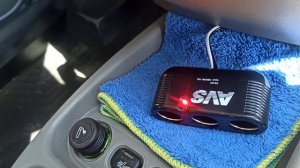 Лада калина, подключение развитвителя прикуривателя от зажигания