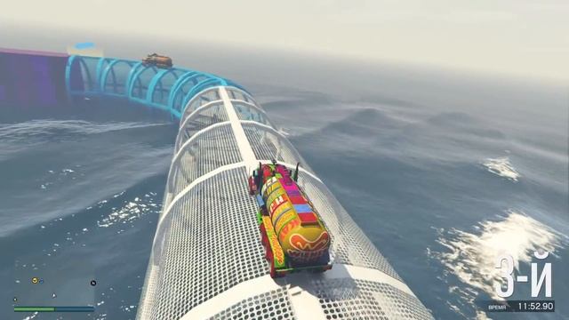 ТАКИЕ СКИЛЛ-ТЕСТЫ ВЫ ТОЧНО НЕ ВИДЕЛИ! ГОНКИ НА МАШИНАХ В GTA 5 ONLINE смотреть онлайн