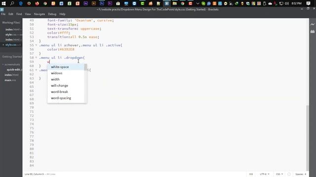 Dropdown Menu with Sub Dropdown Items and Smooth Effect Using Only HTML and CSS ll TheCodePoint смотреть онлайн