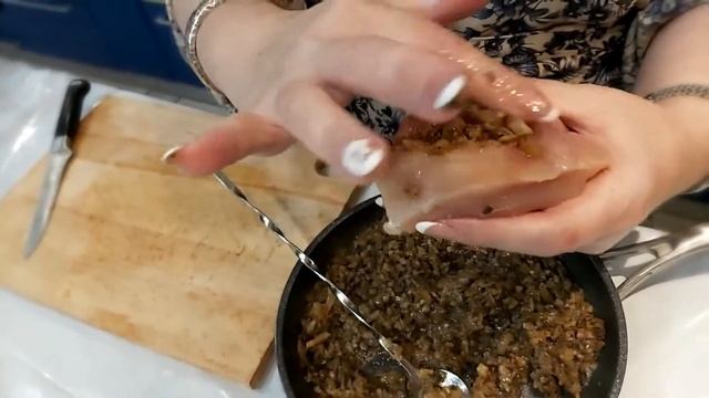 #Готовим с Диной Куриная Грудка с Грибами и Луком смотреть онлайн