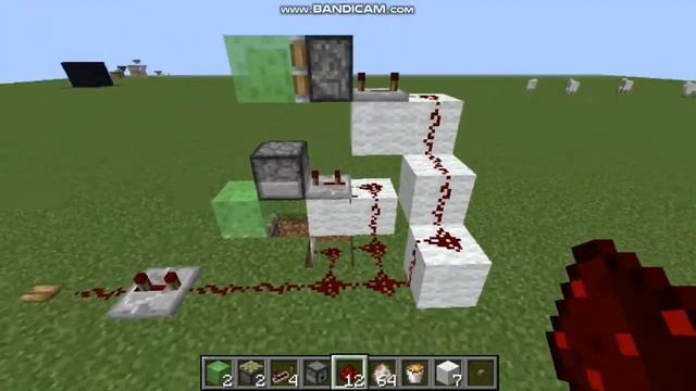 How to make a sheep counting machine in Minecraft! смотреть онлайн