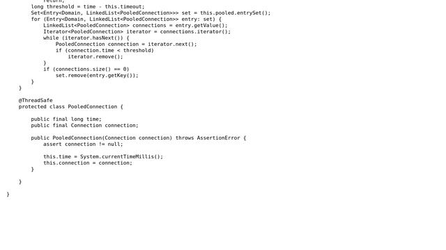 TCP connection pool смотреть онлайн