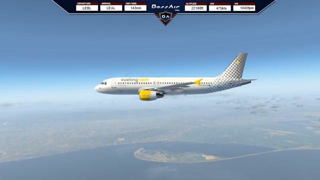 X-Plane 11 | Barcelona (LEBL) - Alicante (LEAL) | FlightFactor A320 + BSS Soundpack Update V1.3 смотреть онлайн