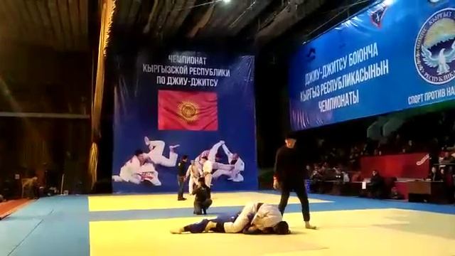 Чемпионат КР по джиу джитсу Тентиева Бегимай