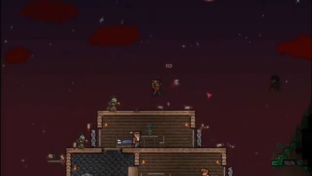 LP Terraria PT19: block the doors and windows! смотреть онлайн