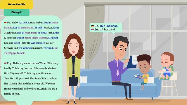 A1.1 Deutsch Lernen | Deutschkurs für Anfänger I learn German | deutsch mit Dialogen смотреть онлайн