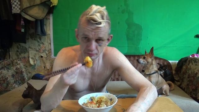 обжор мукбанг картошка варёная и куриная голень смотреть онлайн