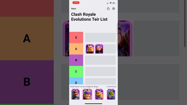 Clash Royale evolutions tier list! смотреть онлайн