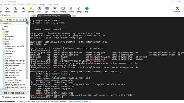 Generating Kubeconfigs NCD1219H006 смотреть онлайн