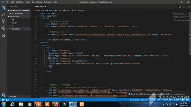 How to make Forms in Bootstrap 4 Step By Step in Hindi Complete Tutorials in Hindi Part-16 смотреть онлайн