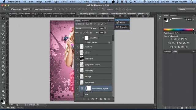 Tutorial - Eye Candy Digital Backgrounds Vol. 1 смотреть онлайн