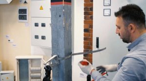 Как закрепить СИП на опоре? Комплект промежуточной подвески ES1500