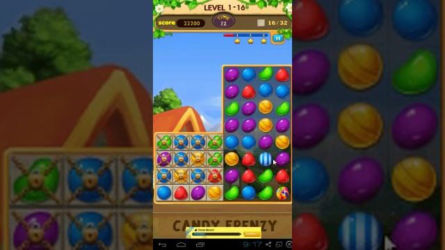 Candy Frenzy Gameplay Level 16 смотреть онлайн