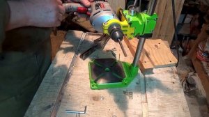 Универсальная Стойка для Дрели и Бормашин. Модель BG- 6117  Обзор