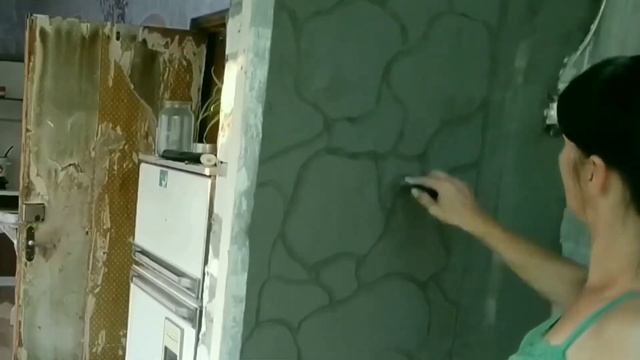 Из цемента и плиточного клея камень в сочетании с фактурой Совсем не трудно! смотреть онлайн