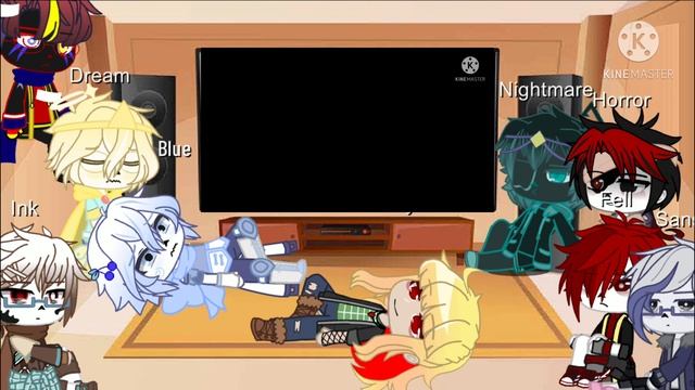 Sans AUs react to fandoms, FT. Vanny (Short)(1/2)// FNAF Security Breach//Read description смотреть онлайн