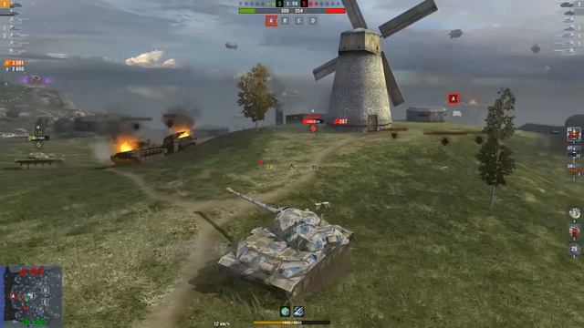 КУПИЛ ИС7 И СРАЗУ ПОПАЛ В АДСКОЕ ПОБОИЩЕ WOT BLITZ смотреть онлайн