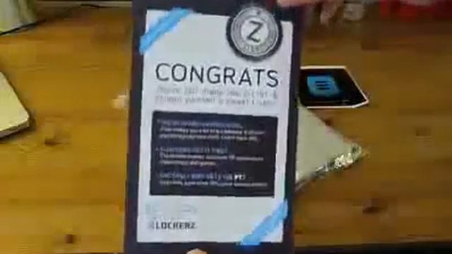 Lockerz! Получения подарка (футболка).flv смотреть онлайн