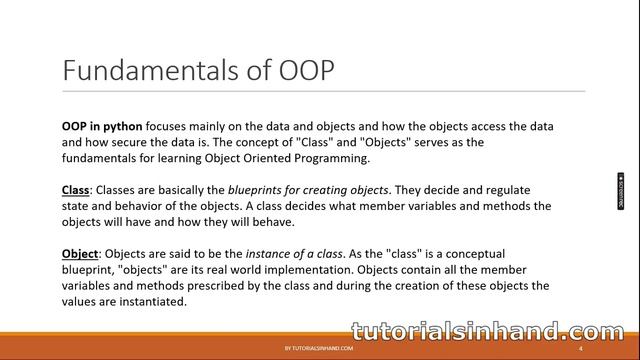 object oriented programming python | Explained with examples #pythonforbeginners #pythontutorial смотреть онлайн