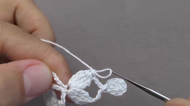 КРУЖЕВО простое вязание крючком МАСТЕР-КЛАСС для начинающих КАЙМА Easy to Crochet Tape Lace patter смотреть онлайн