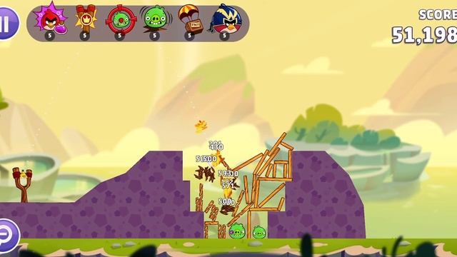 Angry Birds Reloaded: When Birds Fly - Level 35 (3 Stars) IOS Gameplay Walkthrough (HD) смотреть онлайн