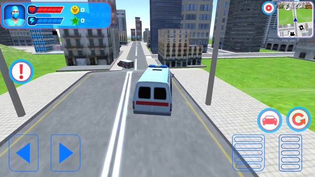 City Emergency Ambulance Simulator - Rescue Van Driving 3D - Android GamePlay смотреть онлайн