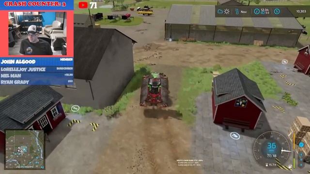 THE OLD STREAM FARMER - LIVE Gameplay Episode 17 - Farming Simulator 22 смотреть онлайн