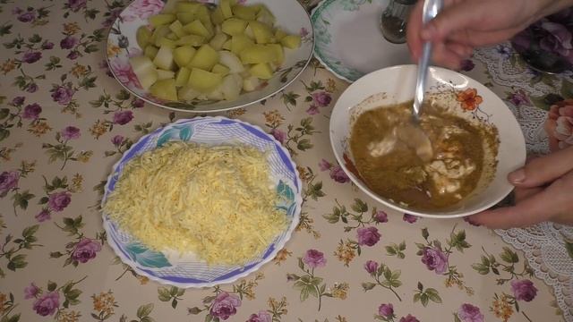 Вкуснейшее горячее блюдо из картофеля с грибами. Порадуйте родных вкусным блюдом! смотреть онлайн