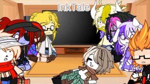 ~реакция Undertale на sans AU '1часть'~