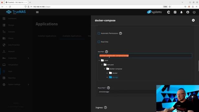 TrueNAS SCALE + Docker Compose