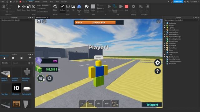 Делаю Обновление в Моей Игре Military Tycoon в Roblox смотреть онлайн