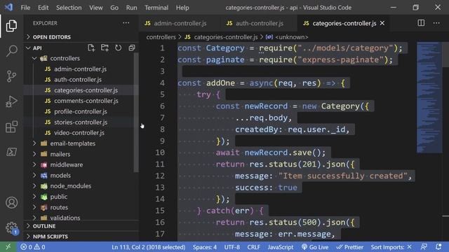 Complete News/Blog API using NodeJS (Express), MongoDB with Swagger - Pt. 1 of MERN Stack Tutorial смотреть онлайн