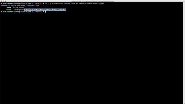 Episode #078 - Counter Caching Associations смотреть онлайн