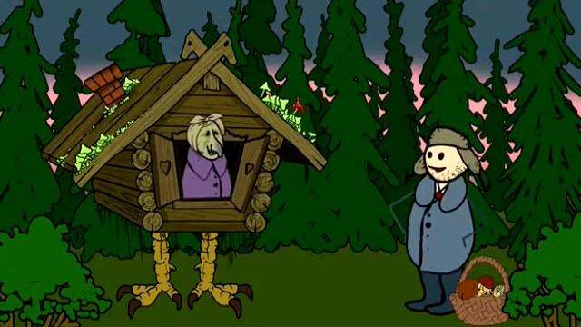 Анекдот Избушка на курьих ножках смотреть онлайн