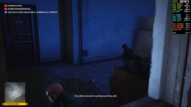 Hitman 3 - RTX 3070 Ti 8GB - i5 10400 - MAX Setting - 1440p смотреть онлайн