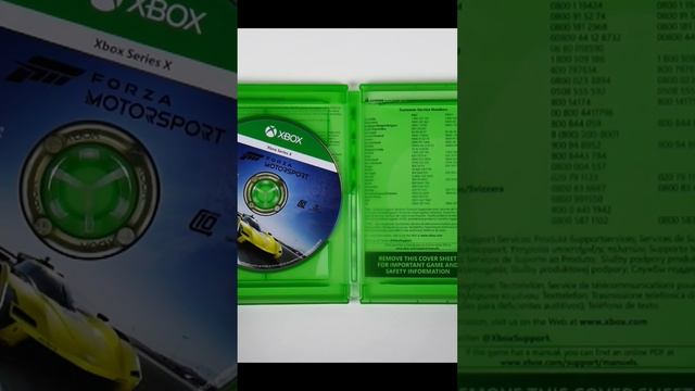 Unboxing Forza Motorsport 2023 Xbox Series X Game смотреть онлайн