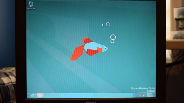 Windows 8 Consumer Preview On old unsupported hardware смотреть онлайн