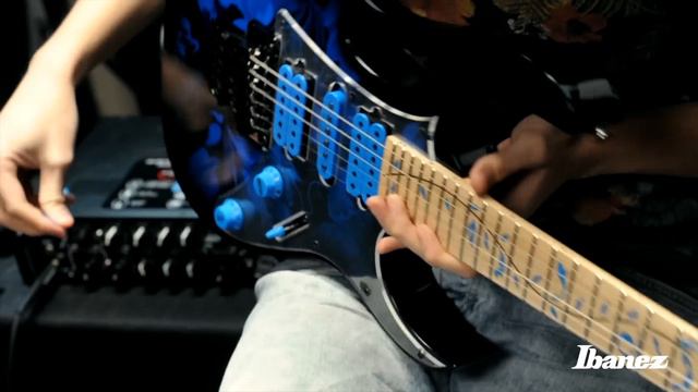Ibanez Steve Vai JEM77P-BFP смотреть онлайн
